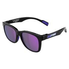 T.A.G Interact 太陽眼鏡 IA2-G001-109, 亮面黑 紫色鏡面鏡片, 1個