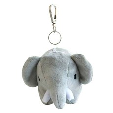 BRUNA FAMILY 大象包包吊飾娃娃, 混色, 7cm, 1個