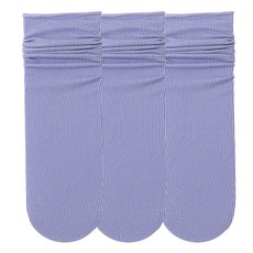 수스다 여성용 쿨 골지 주름 양말 3켤레 세트