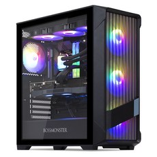 한성컴퓨터 2024 보스몬스터 DX 라이젠9 라이젠 7000 시리즈 지포스 RTX 4080 SUPER, 블랙, BossMonster DX 7980AN3S, 1TB, 32GB, Free DOS
