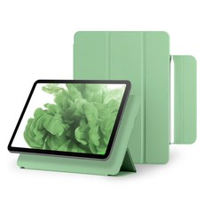 구스페리 마그네틱 폴리오 애플펜슬 커버 태블릿PC 케이스, 배럴그린, 1개