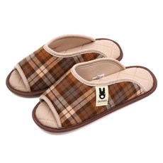 卡斯柏和麗莎 千鳥格紋室內拖鞋