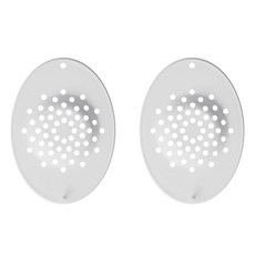 鏡片女孩 鏡片捕捉器 硬式隱形眼鏡/角膜塑型片 防遺失矽膠墊, 白色, 2個