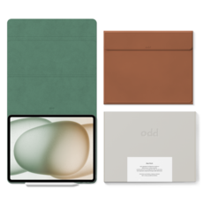 Awesome Design Ode iPad 書本式保護套, 1個, 茴香棕