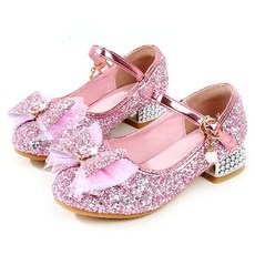 Luluchu 女童維多利亞水鑽叩叩跟鞋 RA106