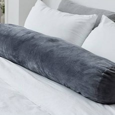 LIV MOM Q彈麻糬安撫身體抱枕, 炭灰色