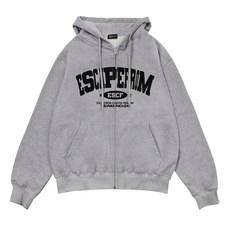 Escapefrom ESCF 拱形Logo印花雙向連帽拉鍊外套