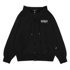 Escapefrom THORNBUSH 蝴蝶印花雙向連帽拉鍊外套