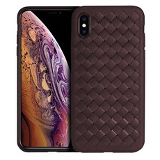 어썸디자인 가죽 텍스처 슬림 젤리 휴대폰 케이스