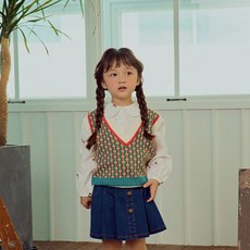 ToTo Heros 女童 TH 復古毛衣背心