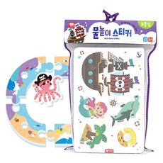 ariati 沐浴戲水玩具貼紙 尋寶島, 1個, 混色