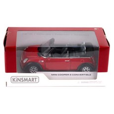 KiNSMAR 迷你車 Cooper S 敞篷車 KT5089, 紅色, 1個