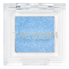 Saemmul 單色眼影盒, BL01 迷霧藍, 1個