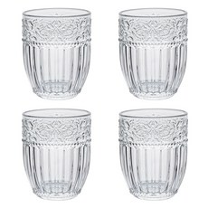 CoTe TaBLe Diamant 玻璃杯 323ml, 4個, 透明