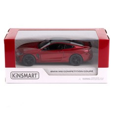 킨스마트 BMW M8 컴페티션 쿠페 완구 KT5425 자동차 작동완구, 레드, 1개