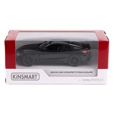 KiNSMAR BMW M8 Competition Coupe KT5425 汽車可動玩具, 黑色, 1個