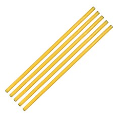 no1nice 單節多功能運動桿 足球練習用品, 5個, 黃色