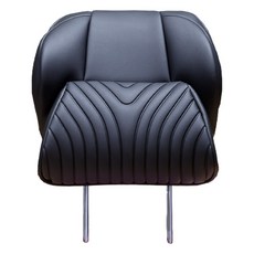 ezes Staria專用 Wing-out 桶型頭枕 車用頸枕, 1個, 單色黑