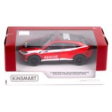 KiNSMAR Lamborghini Urus Performante 警察玩具 KT5447PR, 紅色, 1個