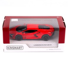 KiNSMAR 藍寶堅尼 Revuelto 迷你車 KT5459, 紅色