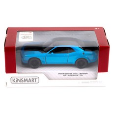 KiNSMAR 2023 道奇挑戰者 SRT Demon 170 玩具 KT5461, 藍色, 1個