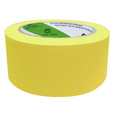 신흥테이프 마스킹 테이프 노랑 48mm x 40m, 1개