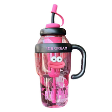 아이스크림 손잡이 텀블러, 레드, 1.3L, 1개