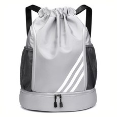 Easy Simple 健身後背包, 灰色, 1個