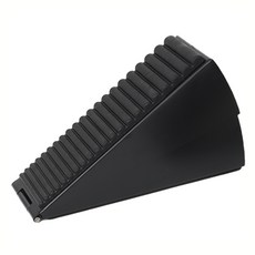 ALLGORR 可調節高度彈簧門擋 黑色, 1個