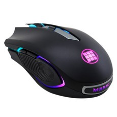 MiCRONiCS RGB PMW3360 遊戲滑鼠 MANIC G40, 黑色, 狂躁 G40