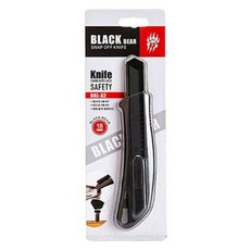 블랙베어 다용도 안전 커터칼 18mm BKL-A2, 1개