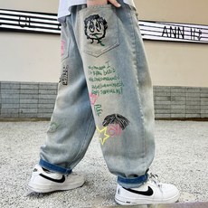 Arbe 兒童藝術牛仔褲