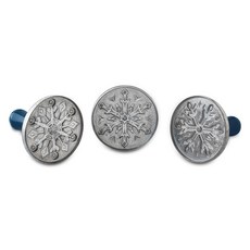 NORDIC WARE 諾迪威 雪花餅乾壓模3件組, 木質, 1套
