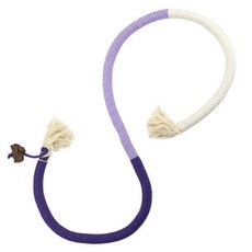 큐러스펫 고양이 치발기 밧줄 장난감, 퍼플, 1개