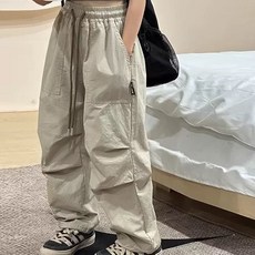 아르베 여아용 베이직 바스락 나일론 팬츠