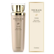 Coreana 高麗雅娜 The Black 頂級化妝水, 1個, 140ml