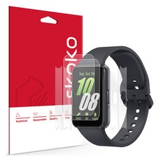 스코코 갤럭시워치 풀커버 리얼핏 액정 2p + 측면보호필름 2p 세트, 1세트