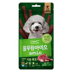 풀무원아미오 강아지 자연담은 육포, 사슴 육포, 50g, 1개