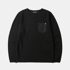 네파 남녀공용 통기성 플리스 라운드 면 티셔츠