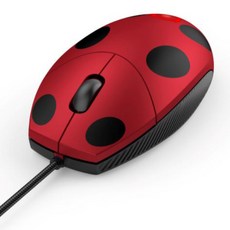 FKMINI 3迷你光學遊戲滑鼠 AGM-M6P/FK303, 瓢蟲+霧面