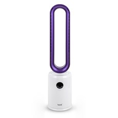 보랄 12단 바람세기 저소음 날개없는 선풍기, 퍼플, BR-R1200F