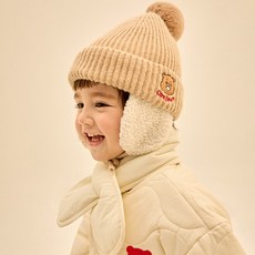 Care Bears 童款溫柔小熊護耳綁帶型針織毛帽