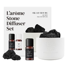 Larome 스톤 디퓨저 세트, 플라워마켓, 10ml, 1개