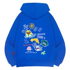 L.LAMO 男女通用 3H Sun 冰淇淋連帽T恤