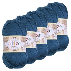 마마니트 디바 뜨개실, 0279 인디네이비, 5개