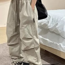 Arbe 女童款 基本款 防潑水尼龍褲