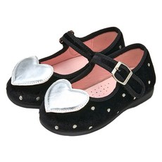 Bimbo Bimba 女童愛心圓點平底鞋