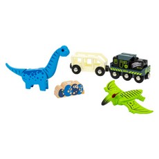 美國 BRIO 恐龍電動火車玩具組 36096, 混合色, 1個
