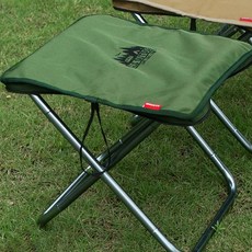 CLS E-ple 便攜式戶外露營摺疊扁平椅凳 特大, 1個, 綠色