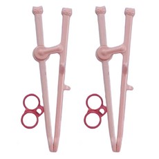 DailyPick 孩童學習筷, 粉色, 2個